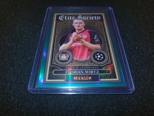 Florian Wirtz 2024 Topps Merlin Chrome Green /75