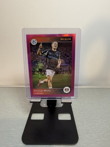 Florian Wirtz 2024 Topps Merlin Chrome Pink /199