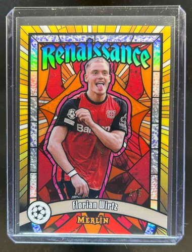 Florian Wirtz 2024 Topps Merlin Chrome Red Refractor /5