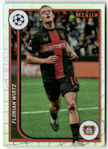 Florian Wirtz 2024 Topps Merlin Chrome Refractor