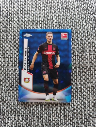 Florian Wirtz 2023 Panini Merlin Chrome Sapphire Edition