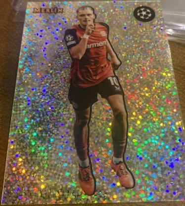 Florian Wirtz 2025 Topps Merlin Chrome Shiny
