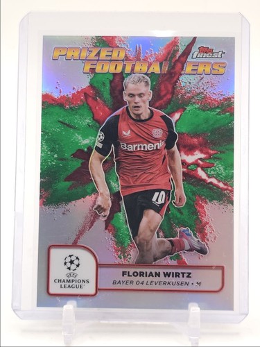 Florian Wirtz 2024 Topps Migliori Calciatori Pregiati Verde Rosso