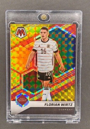 Florian Wirtz 2021 Panini Mosaic FIFA Road To World Cup Gold /88