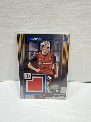 Florian Wirtz 2025 Topps Museum Collection /75
