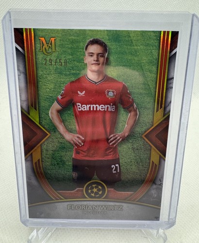 Florian Wirtz 2022 Topps Museum Collection Gold /50