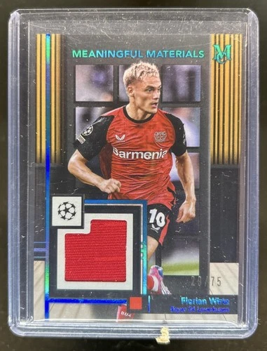 Florian Wirtz 2025 Topps Museum Sapphire /75