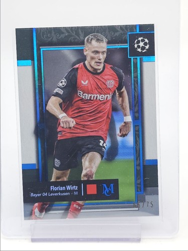 Florian Wirtz 2024 Topps Museum Sapphire /75