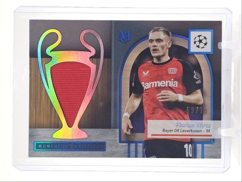 Florian Wirtz 2024 Topps Museum Sapphire /75