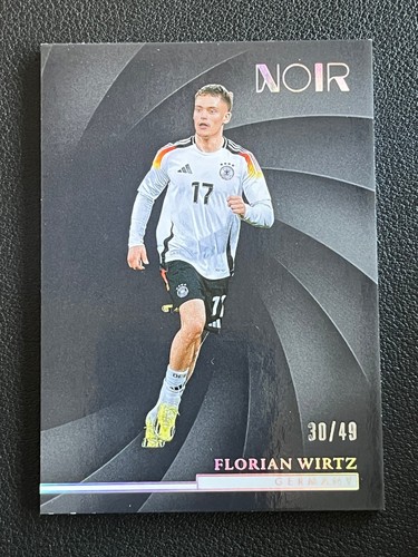 Florian Wirtz 2024 Panini Noir Calcio Argento /49
