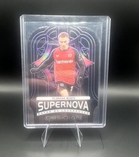 Florian Wirtz 2024 Panini Obsidian Purple /49