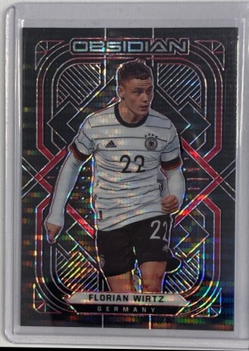 Florian Wirtz 2021 Panini Obsidian Red Pulsar /26