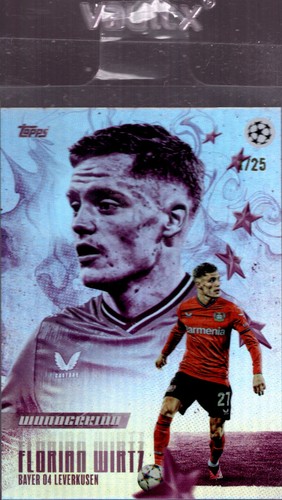 Florian Wirtz 2022 Topps Platinum Curated Set /25