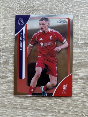 Florian Wirtz 2025 Topps Premier League Cromo