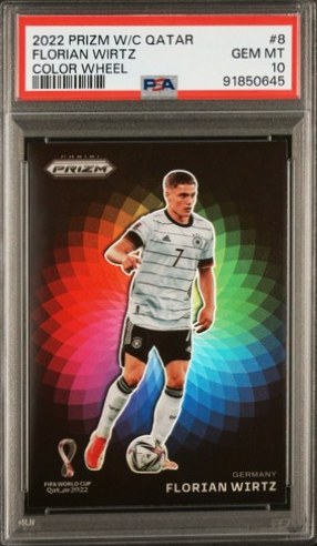 Florian Wirtz 2022 Panini Prizm Color Wheel