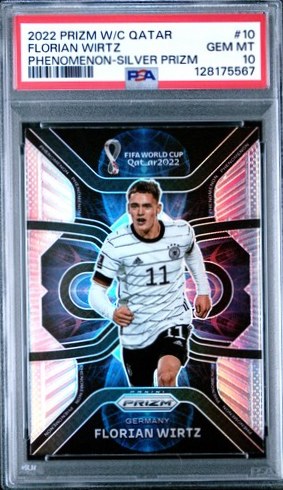 Florian Wirtz 2022 Panini Prizm World Cup Silver Prizm