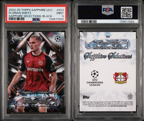 Florian Wirtz 2024 Topps Sapphire Edition Nero /10