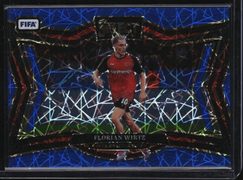 Florian Wirtz 2024 Panini Select Blue Lazer