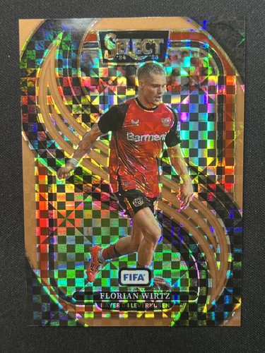 Florian Wirtz 2024 Panini Select FIFA Bronze Checker