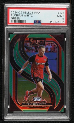Florian Wirtz 2024 Panini Select FIFA Mezzanine Green Prizm 2/5