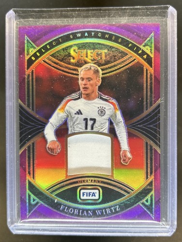 Florian Wirtz 2024 Panini Select Maglia Viola /49