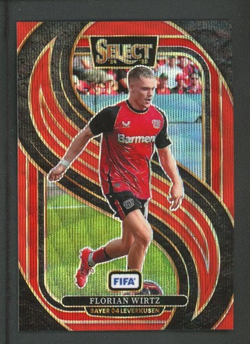 Florian Wirtz 2024 Panini Select Mezzanine Wave Red /59
