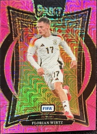 Florian Wirtz 2024 Panini Select Pink Mojo Prizm /299