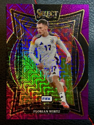 Florian Wirtz 2024 Panini Select Purple Mojo Prizm
