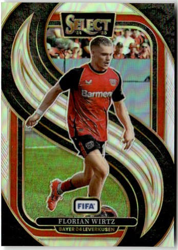 Florian Wirtz 2024 Panini Select Silver Prizm