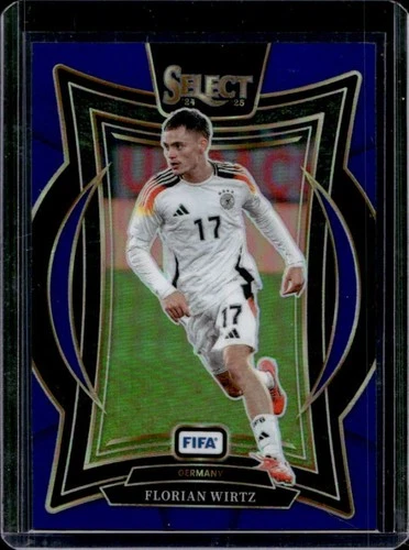 Florian Wirtz 2024 Panini Select Terrace Blue