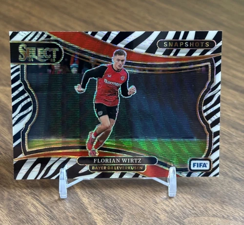 Florian Wirtz 2024 Panini Select Zebra Prizm