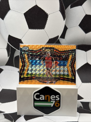 Florian Wirtz 2024 Panini Seleziona FIFA Arancione Fluorescente Prizm /125