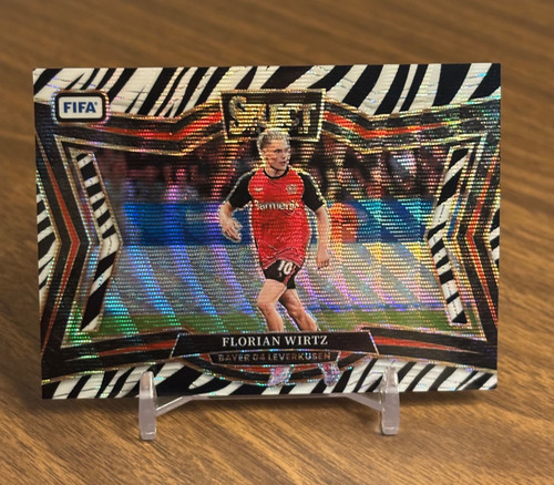 Florian Wirtz 2024 Panini Seleziona FIFA Zebra Prizm