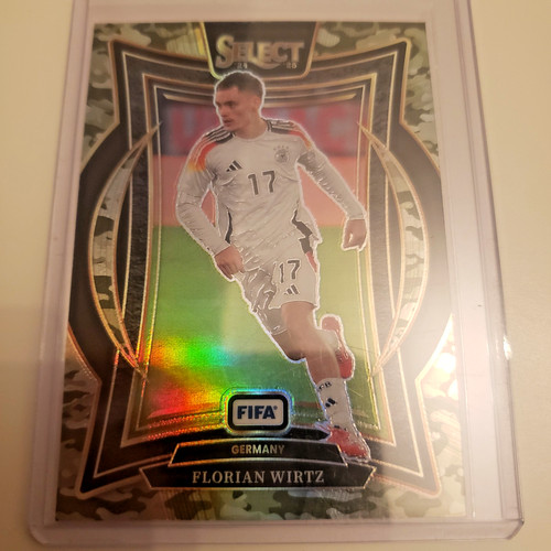 Florian Wirtz 2024 Panini Seleziona Mimetico Prizm /135