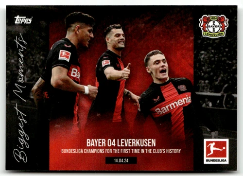 Florian Wirtz 2024 Topps Stars of the Season Bundesliga