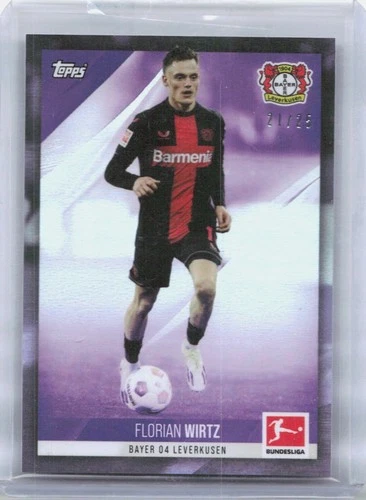Florian Wirtz 2023 Topps Stars of the Season Purple /25
