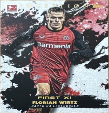 Florian Wirtz 2024 Topps Inception Bundesliga