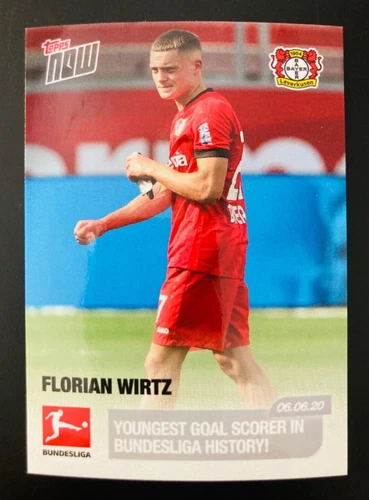Florian Wirtz 2020 Topps Now Bundesliga 170