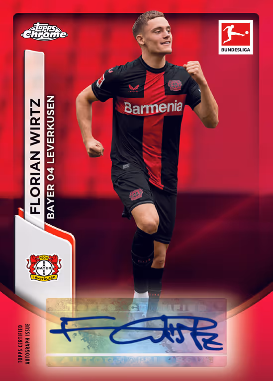Florian Wirtz 2023 Topps Now Bundesliga English