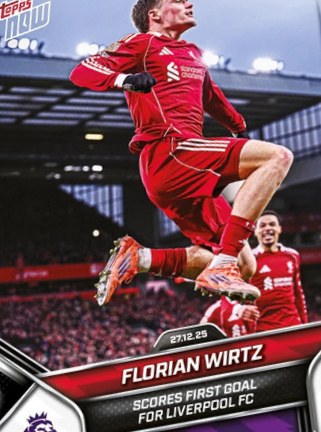 Florian Wirtz 2025 Topps Now UEFA 089