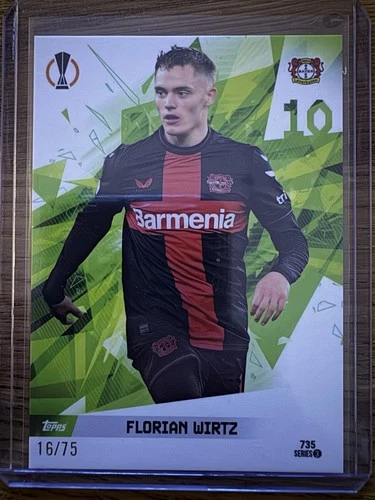 Florian Wirtz 2023 Topps Total Green /75