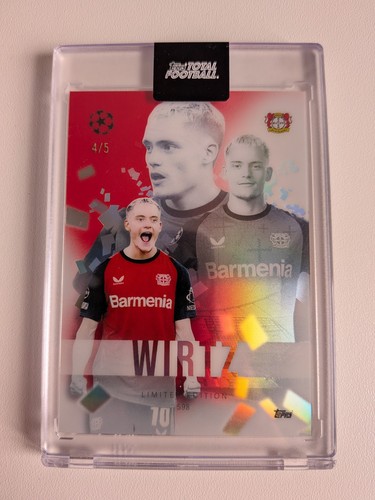 Florian Wirtz 2025 Topps Total Red /5