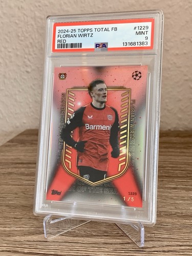 Florian Wirtz 2024 Topps Total Red /5