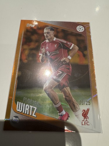 Florian Wirtz 2025 Topps UCC /25