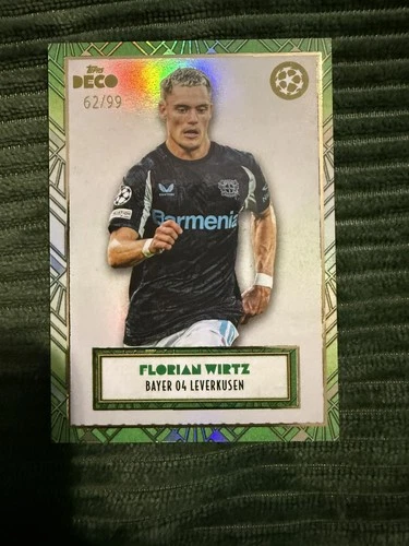 Florian Wirtz 2024 Topps UCC Deco Green /99