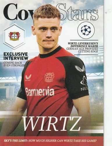Florian Wirtz 2024 Topps UCC Flagship CS-8