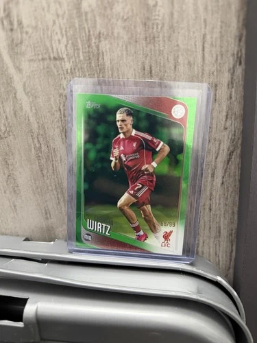 Florian Wirtz 2025 Topps UCC Flagship Green /99