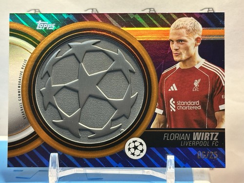 Florian Wirtz 2025 Topps UCC Flagship Orange /25