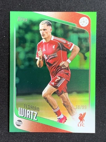 Florian Wirtz 2025 Topps UCC Green /99