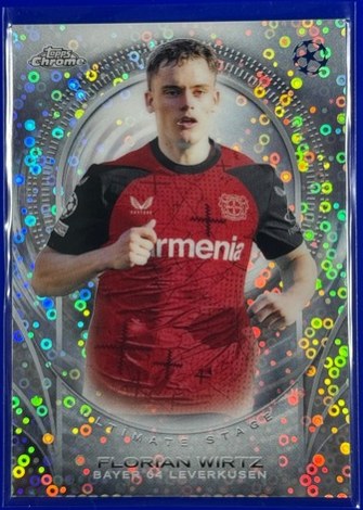 Florian Wirtz 2024 Topps UCC Flagship Ultimate Stage Chrome